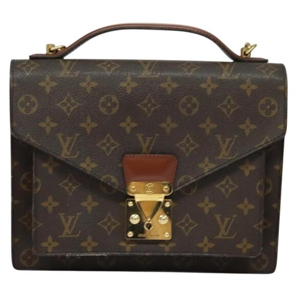 LOUIS VUITTON Monogram Monceau 28 Hand Bag M51185 - Picture 13 of 16